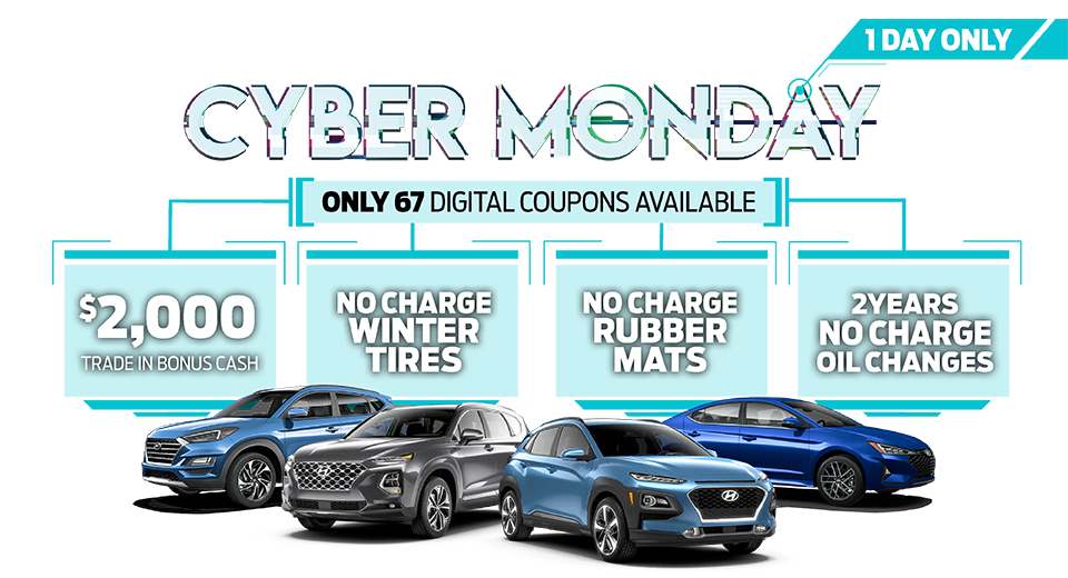 Cyber Monday at Crowfoot Hyundai